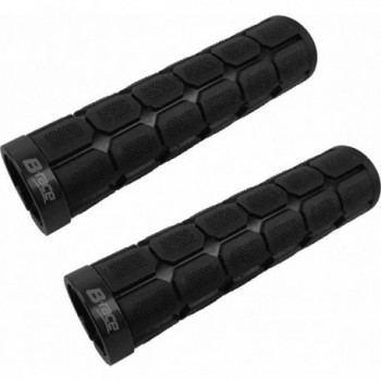 b•race Black Rubber and Aluminum Grips 127 mm - Comfort and Style for Adults - 1