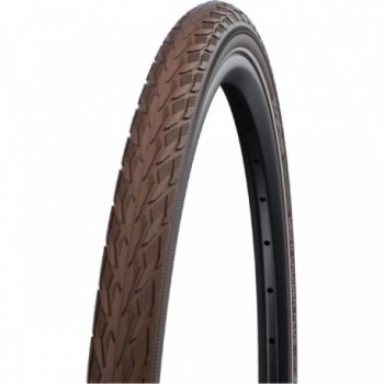 Delta Cruiser Plus 700x35 Brown Reflex Puncture-Resistant Tire for City and Touring - 1