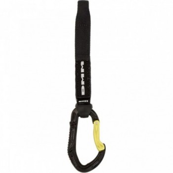 Alpha Steel 18cm Schnellkarabiner für Sportklettern - Ergonomisch und Robust - 1