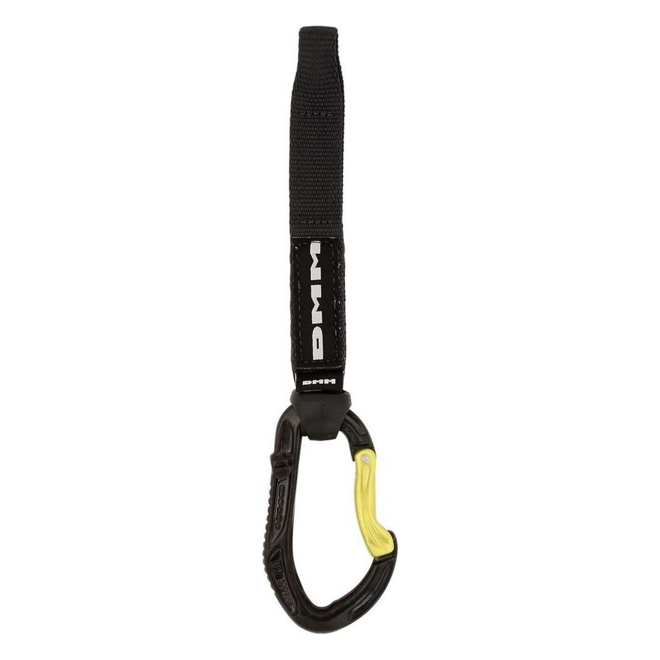 Alpha Steel 18cm Schnellkarabiner für Sportklettern - Ergonomisch und Robust - 1