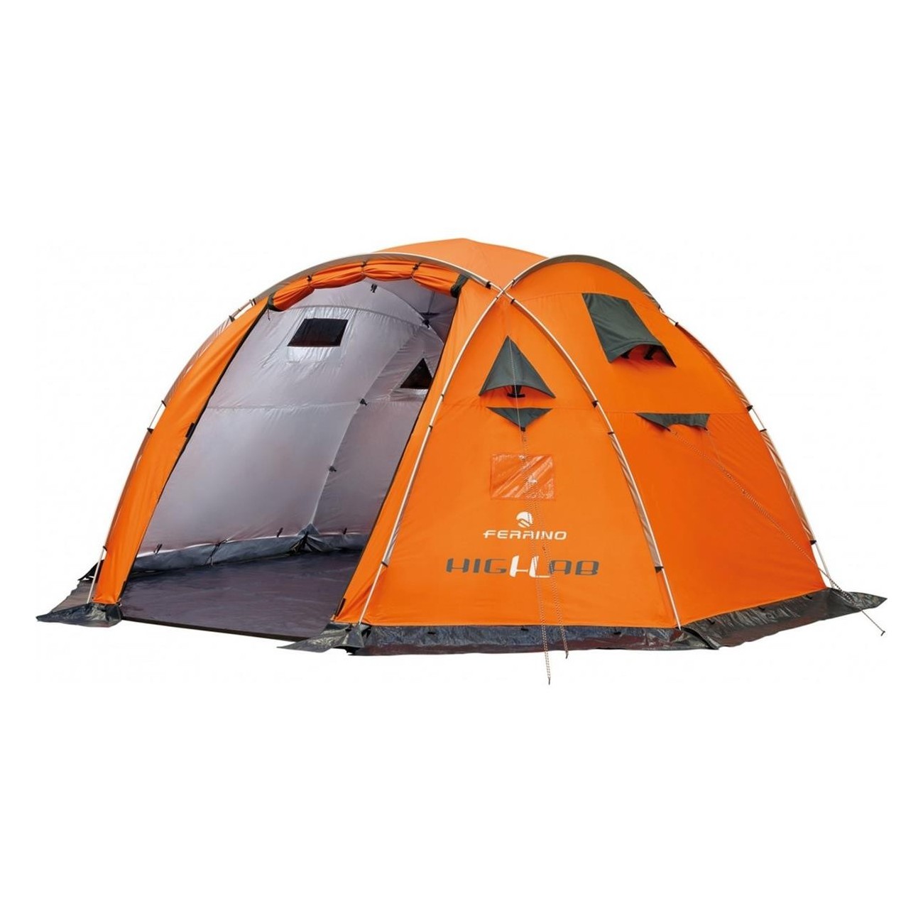 First Aid Base Camp Tent with Orange Interior One Size - 2