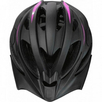 Casque Granith In-Mold Noir/Fuchsia Taille M 54-58 cm - Certifié EN1078 - 2