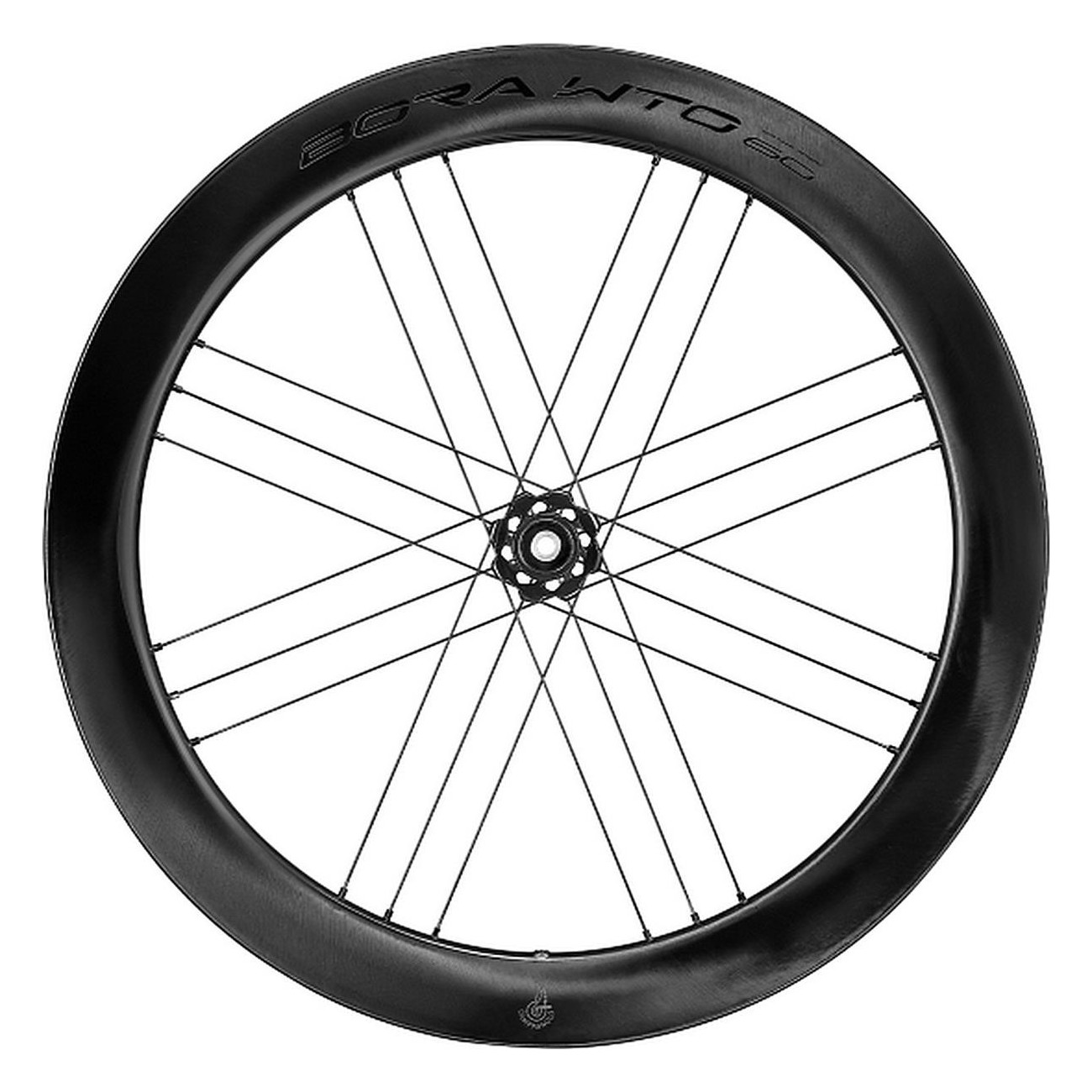 Coppia Ruote Campagnolo Bora WTO 60 C23 Tubeless Ready 2-Way Fit Disc con Adattatore 12v, Center Lock AFS - 1 - Ruote complete -