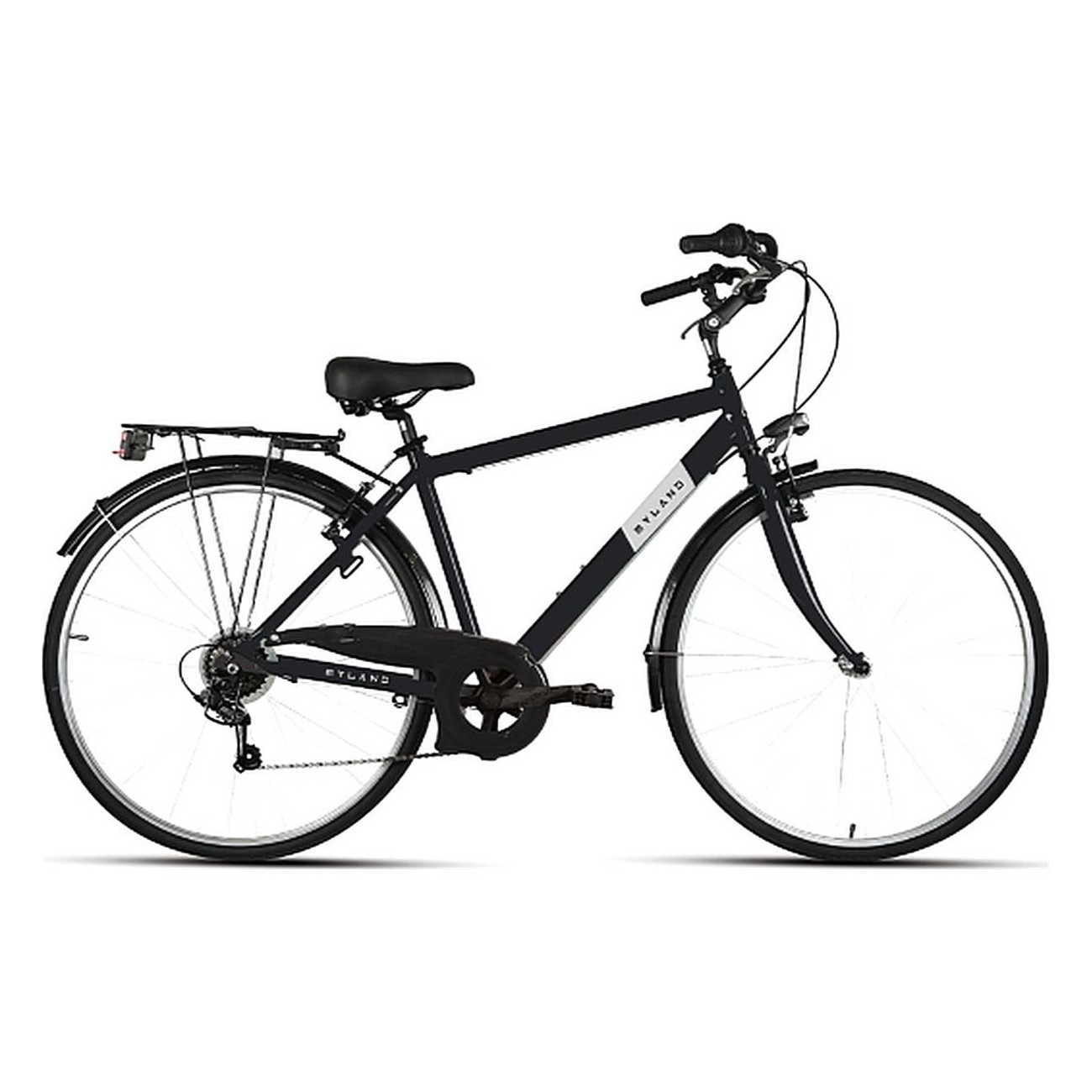 Bicicletta City Uomo 28' Myland Grigio - Taglia S, 7 Velocità, Telaio in Alluminio - 1 - City - 8059796061278