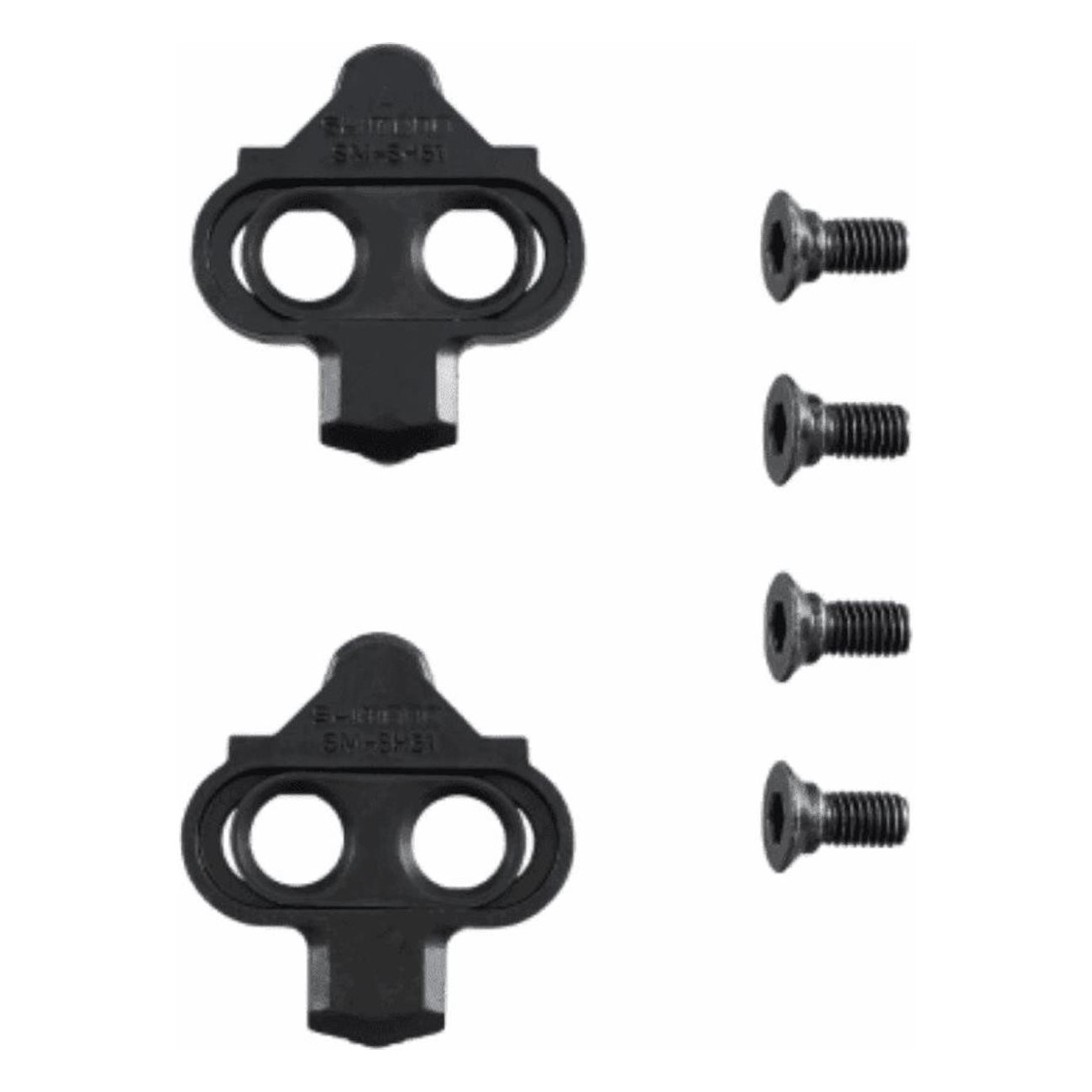 Calas SPD Shimano SH51 para MTB - Desenganche Unidireccional y Alta Durabilidad - 1