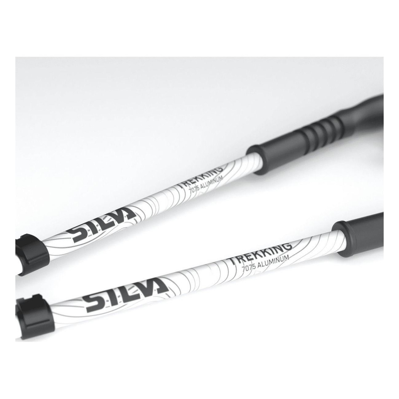 Silva Aluminum Trekking Poles with Foam Grips and Flick-Lock System - 3