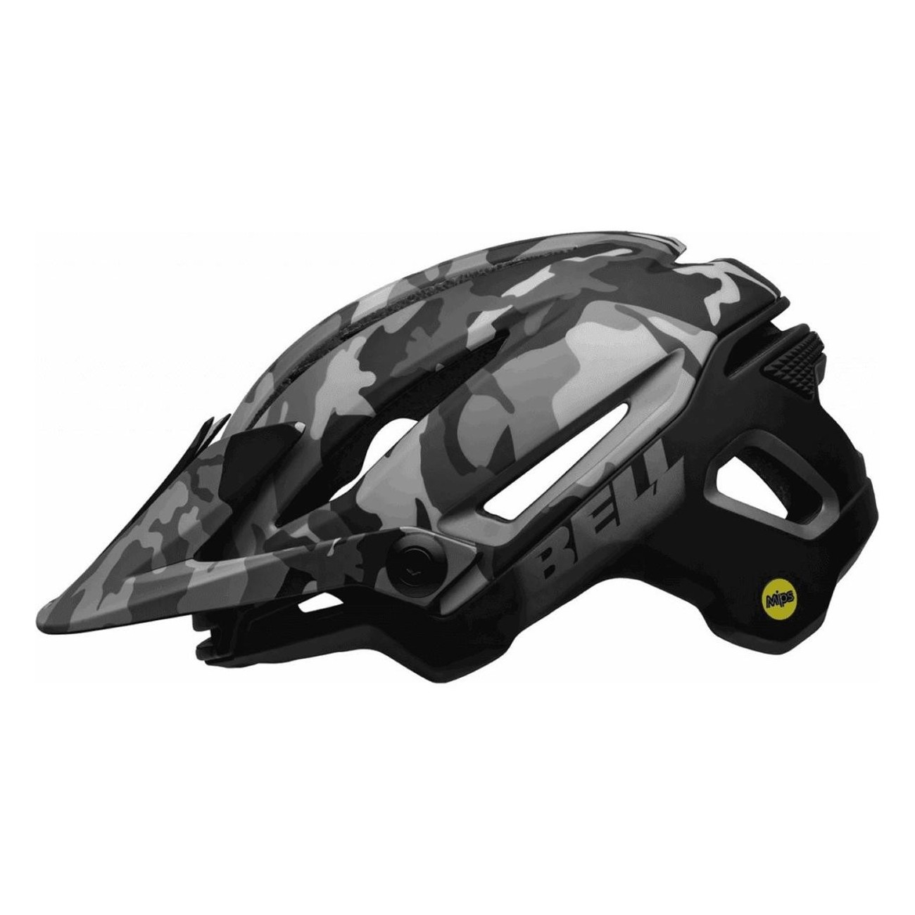 Sixer MIPS MTB Helmet Black/Camo Size M (52-56cm) with Advanced Ventilation - 2