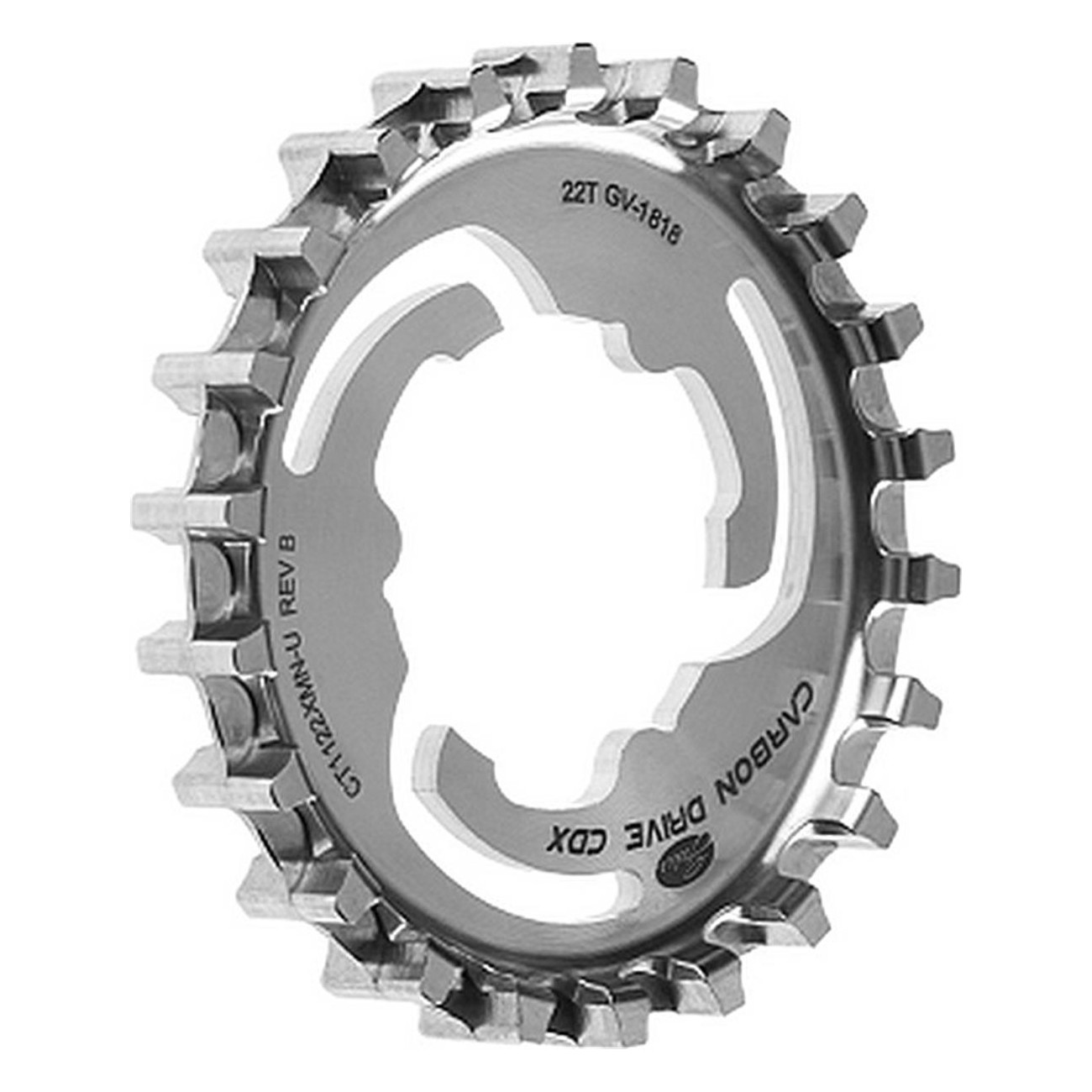 Hinterradritzel für CDX Riemen - 22 Zähne, Kettenlinie 455mm, kompatibel mit Alfine und Nexus - 1