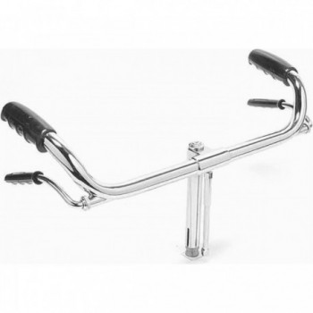 Guidon de vélo R 98 en acier 22,2 mm sans frein - Design minimaliste - 1