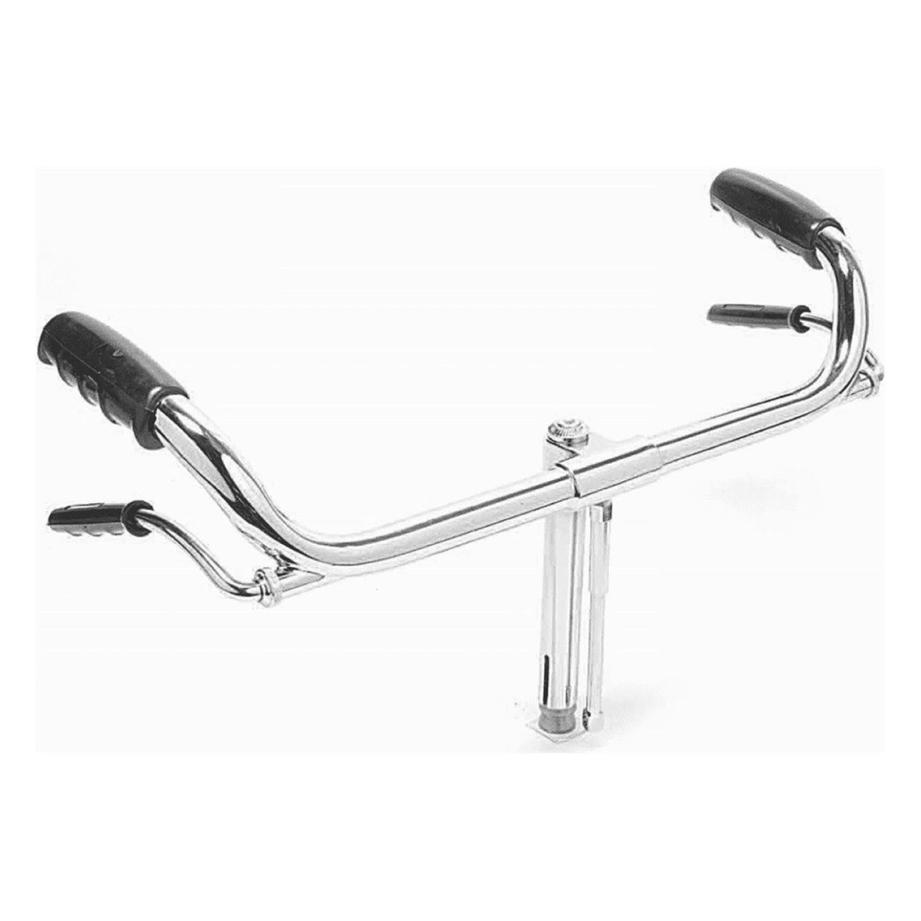 Guidon de vélo R 98 en acier 22,2 mm sans frein - Design minimaliste - 1