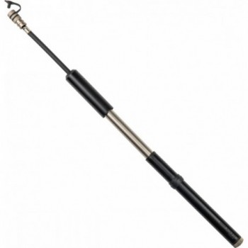 Mini Pompe Airstick Noire en Aluminium avec Valve Presta 100PSI - 2