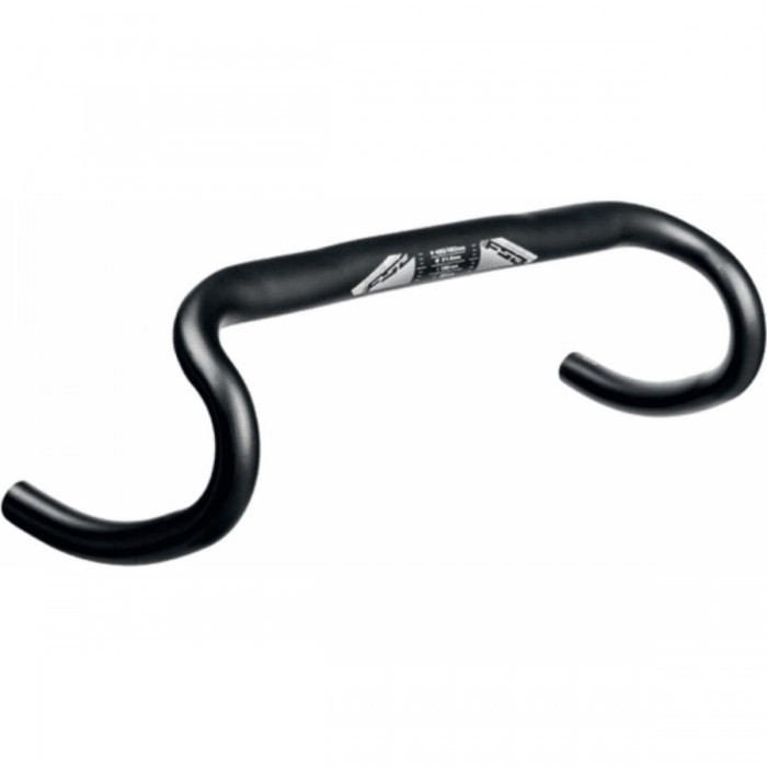 Guidon Adventure AGX Compact 380mm x 31.8mm pour Gravel, Noir - 1