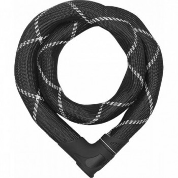 Cadena Candado Iven Chain 8210 Negra - 8mm x 850mm, Acero Cementado - 1