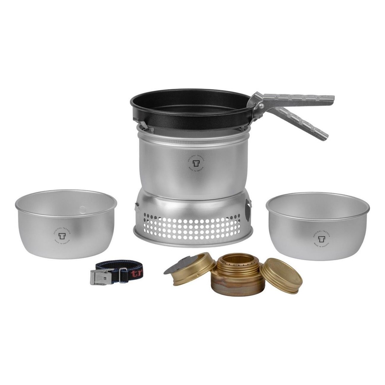 Set de Cocina Ultraligero Trangia 27-3 UL con Quemador de Alcohol para 1-2 Personas - 1