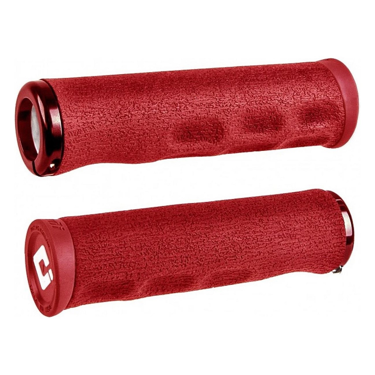 Manopole MTB ODI Dread Lock Rosse 130mm - Tinker Juarez Signature, Comfort e Prestazioni - 1 - Manopole - 0711484191480