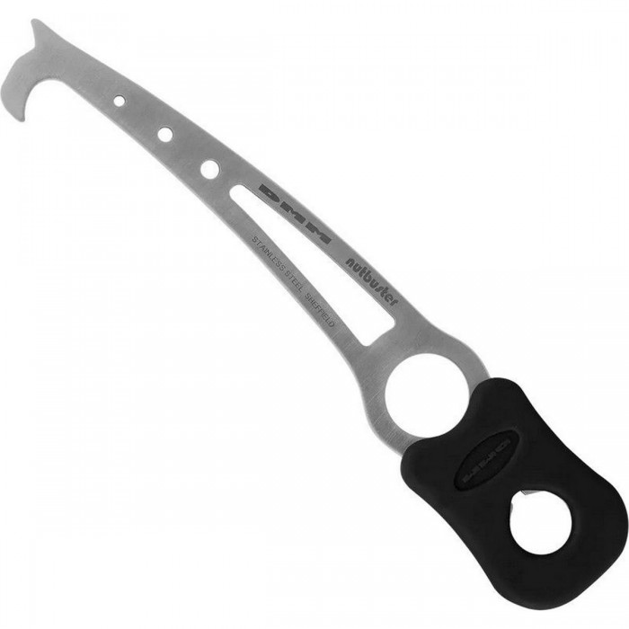 Nutbuster Black 45g Stainless Steel: Essential Tool for Climbers - 1