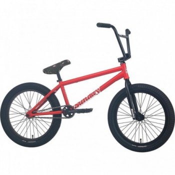 Bicicleta Sunday Forecaster 20.75' Rojo Mate - Diseño Atractivo y Marco Cromado - 1