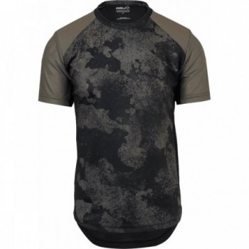 Camiseta MTB Hombre AGU Verde Oscuro Manga Corta Talla L - 1