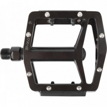 Steady Flat 3 M-WAVE Black Aluminum Platform Pedals with Interchangeable Pins - 4