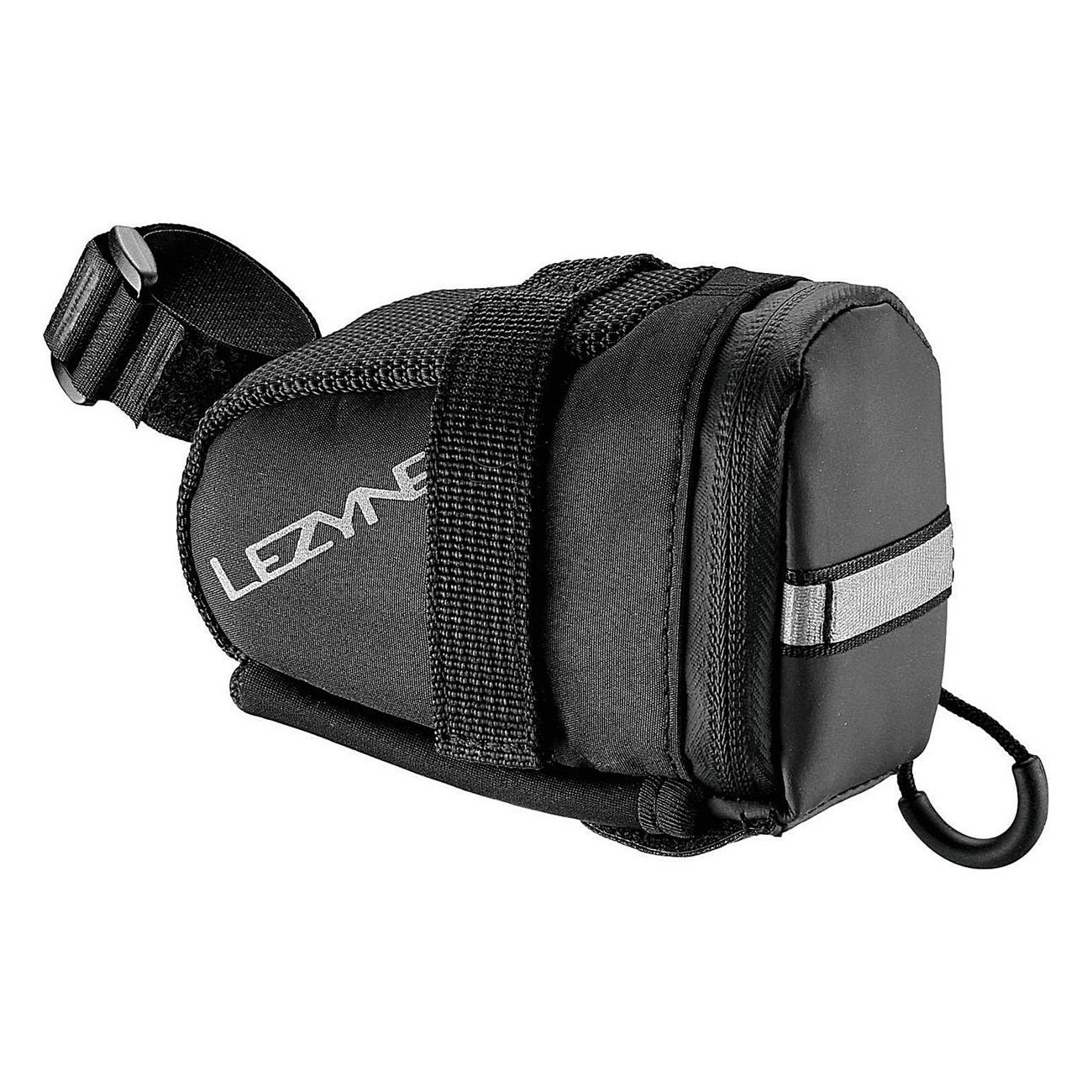 Lezyne Caddy (S) Saddle Bag Black - Compact and Functional for Cyclists - 1