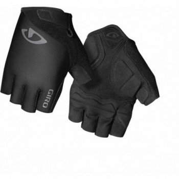 Guantes de Ciclismo Cortos Jag Negros Talla L de Verano con Almohadilla EVA - 1