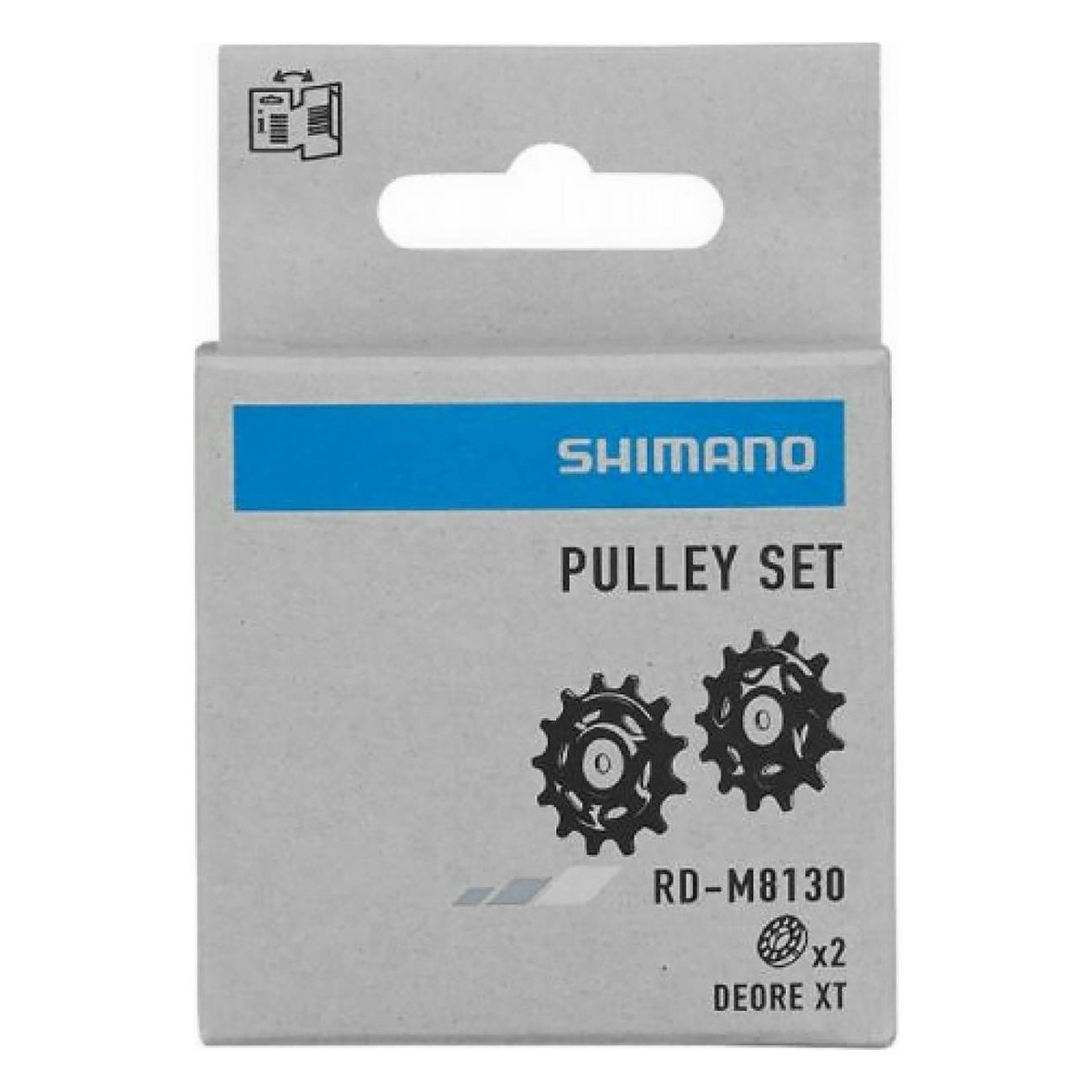 Kit Pulegge Shimano RD-M8130-SGS XT Linkglide per Cambio 11 Velocità - 2 - Pulegge - 4550170905668