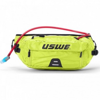 Uswe Hip Back Zulo 6L Yellow Hydration Belt for MTB, Enduro, Downhill - 1