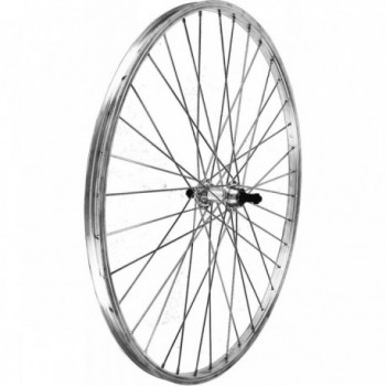 28' Aluminum Rear Wheel for 6/7 Speed Bikes with Bearings and V-brake - 1