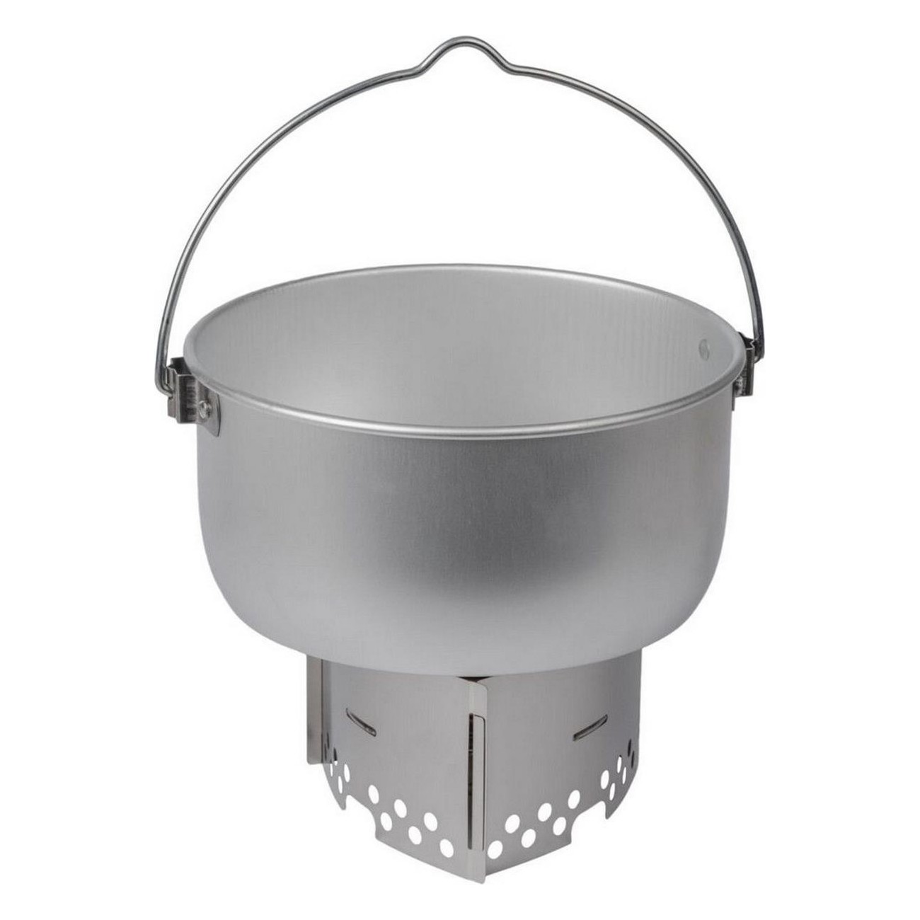 Contenedor Billy 125-2.5 L de Aluminio con Tapa y Asa para Cocina Exterior - 2