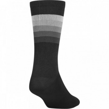 Comp Racer High Rise Socken Schwarz - Komfort und Stil für Sportler, Größe 43-45 - 2