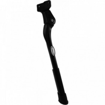 Cavalletto Laterale Regolabile in Alluminio per E-Bike 26'/28'/29', Nero, Montaggio Posteriore - 1 - Cavalletti - 8059796064514