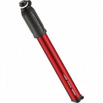 Lezyne CNC Drive HP Medium Red Hand Pump - Compact, Lightweight, High Pressure - 1