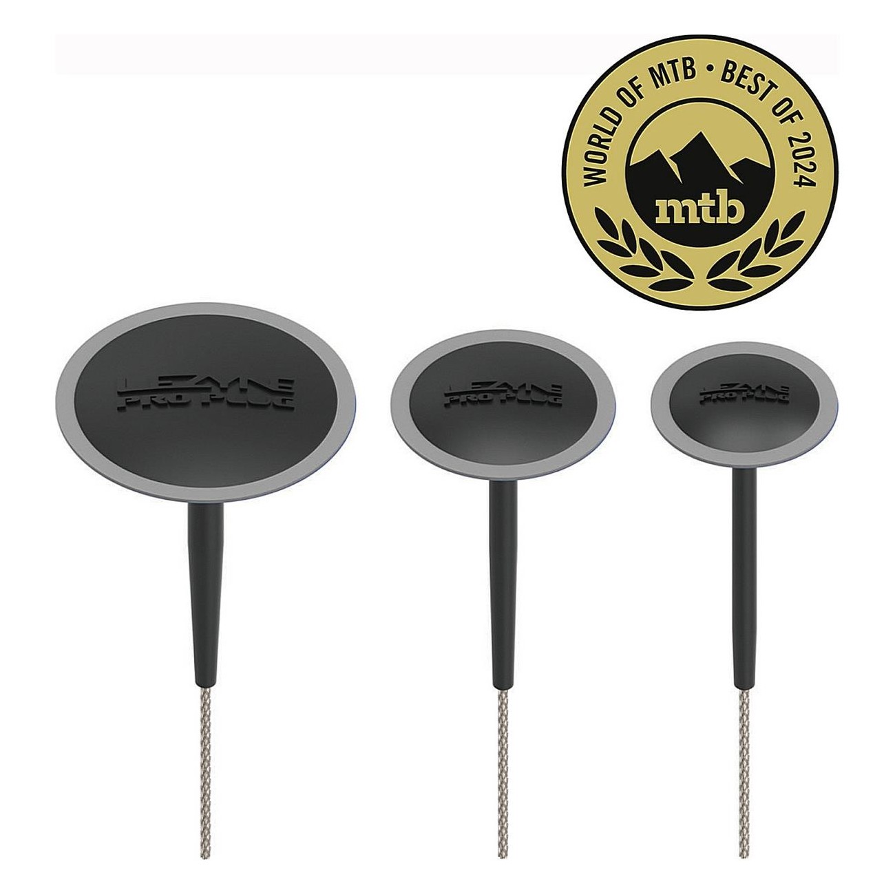 Lezyne Tubeless Pro Black Plugs - Effective and Durable Tire Repair - 1