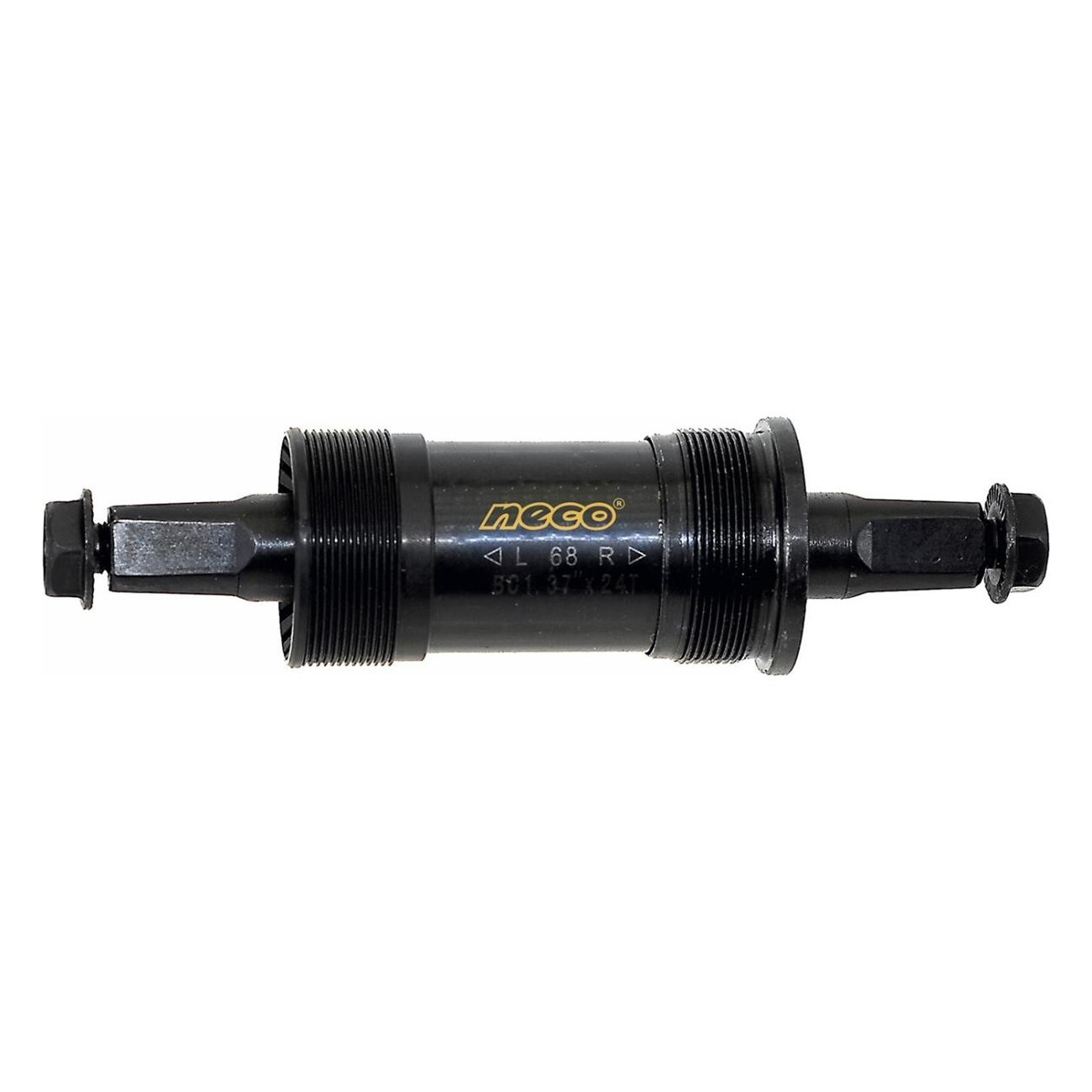 Movimiento Central Neco 127/30.5 mm de Acero con Rosca Italiana para Shimano - 1