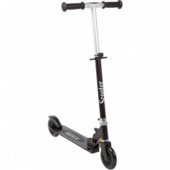 Trottinette pliable pour enfants SMIILE, roues 120 mm, max 50 kg, argent anodisé - 1