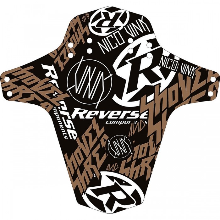 Reverse Mudfender Nico Vink Sticker - Special Edition Black/Copper - 1