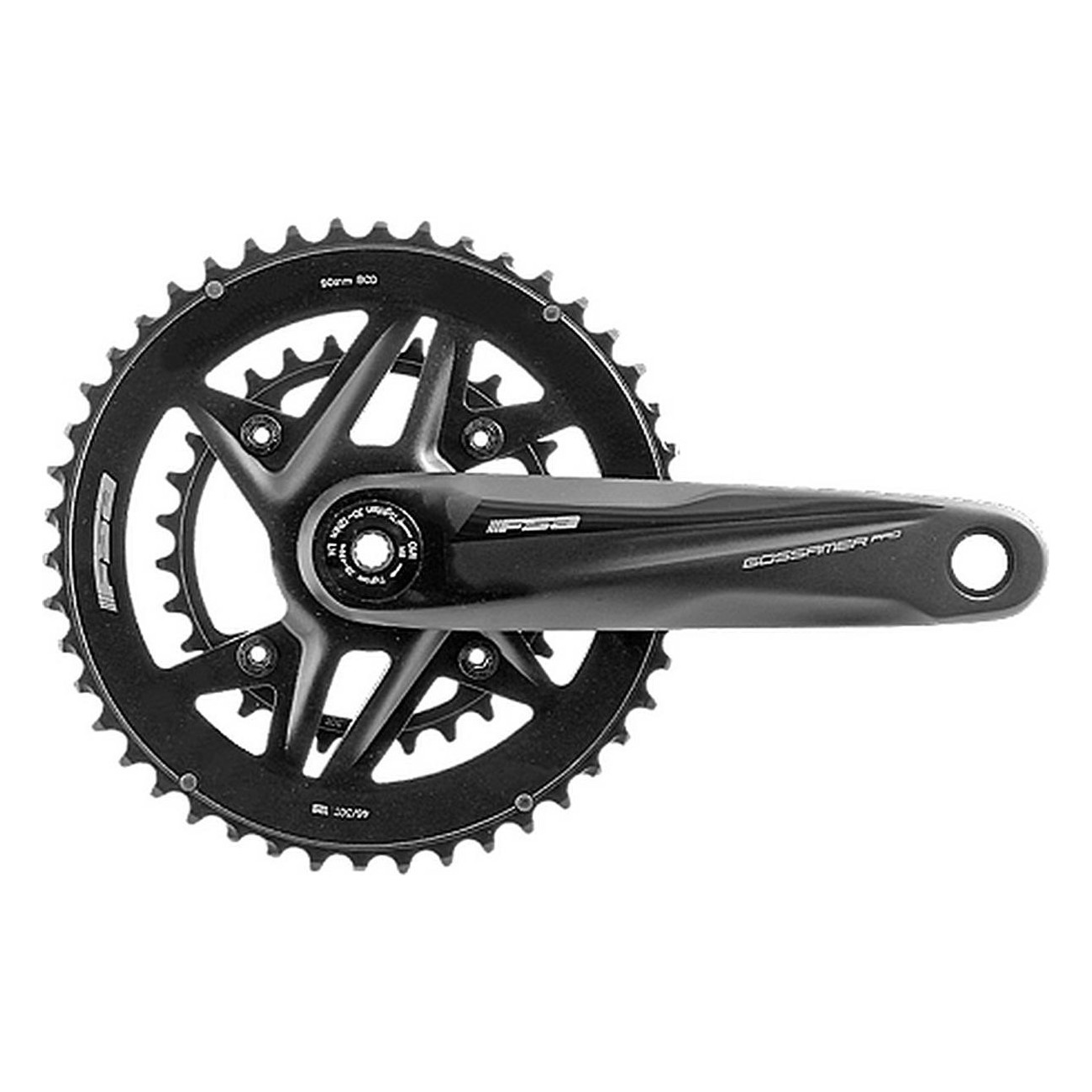 Gossamer Pro MegaExo DM 2x B3 46x30D 170 mm Crankset for Gravel, Shimano 12v - 1