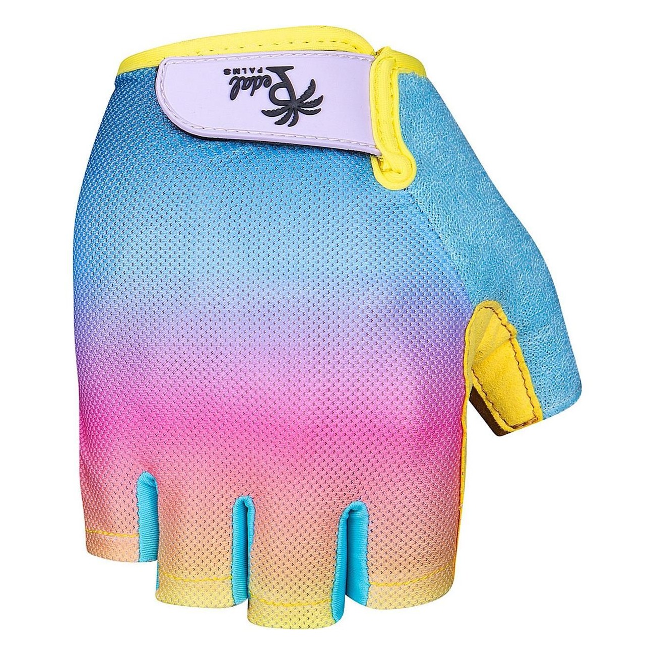 Guantes de Ciclismo de Dedos Cortos con Palma de Gel - Talla XXL, Azul y Marrón - 1