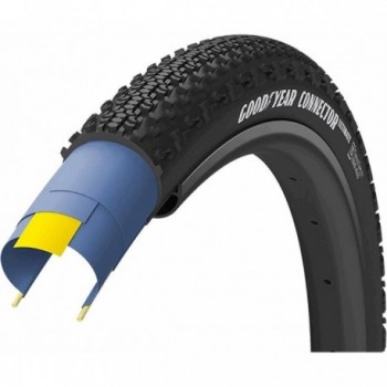 Neumático Goodyear Connector 700x45 Tubeless Negro con Tecnología Avanzada - 1