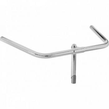 Traditional Steel Touring Handlebar with Expander 22.2mm - 1