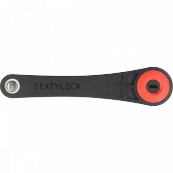 Candado Plegable Foldylock Forever Negro-Rojo - Seguridad y Diseño Compacto - 4