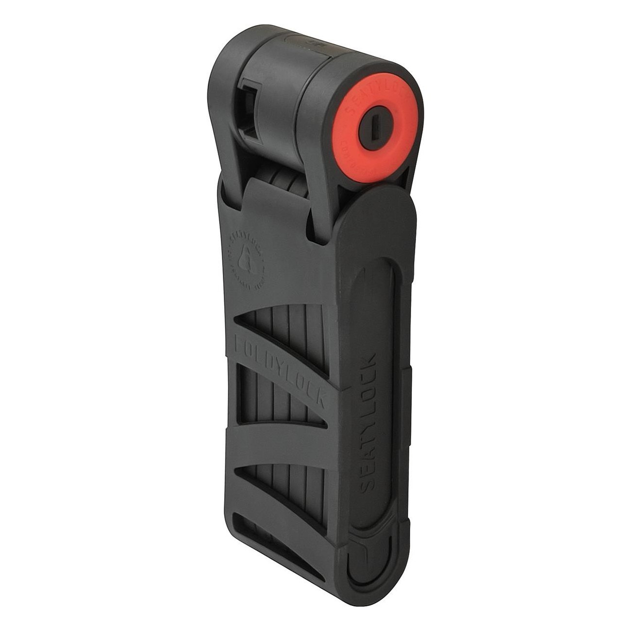 Candado Plegable Foldylock Forever Negro-Rojo - Seguridad y Diseño Compacto - 6