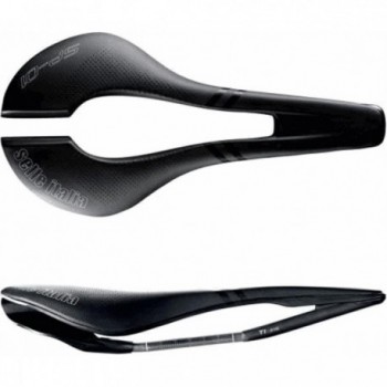 Selle SP01 TM Superflow Schwarz 142x288mm mit Manganese Rails, 236g - 1