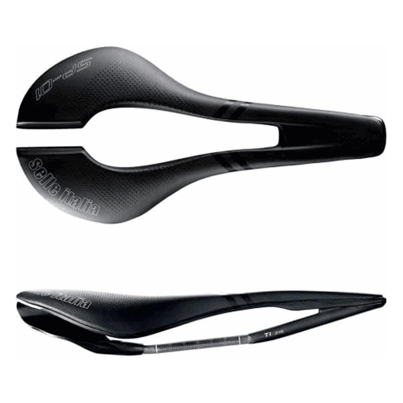 Selle SP01 TM Superflow Noir 142x288mm avec Rail en Manganèse, 236g - 1