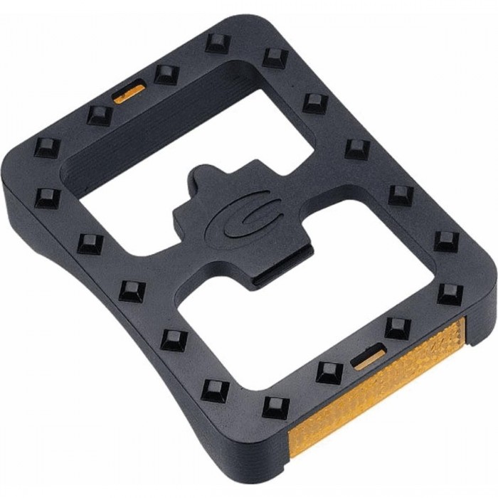 EXUSTAR SPD/FLAT Adapters in Black Thermoplastic 72x98x18mm - 1