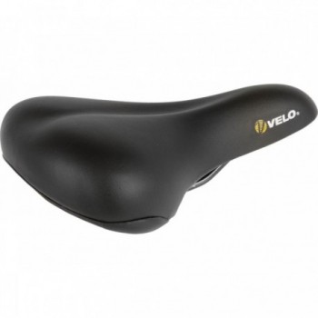 Sella Velo Tour L2 Eco Donna Nero 252x190 mm con Protezione Antiabrasione per Lunghi Tour in Bicicletta - 1 - Selle - 4015493250