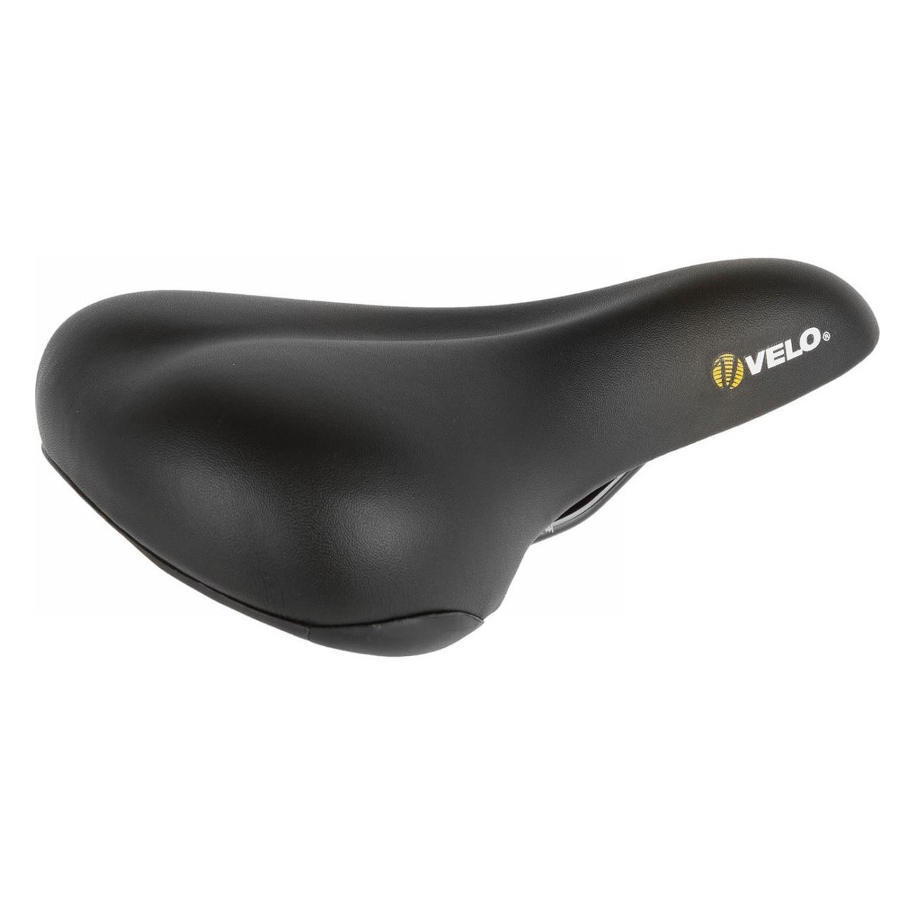 Sella Velo Tour L2 Eco Donna Nero 252x190 mm con Protezione Antiabrasione per Lunghi Tour in Bicicletta - 1 - Selle - 4015493250