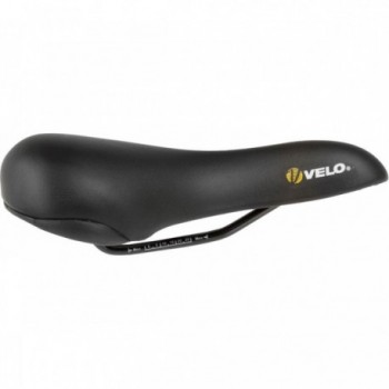 Selle Velo Tour L2 Eco Femme Noir 252x190 mm avec Protection Antiabrasion - 2