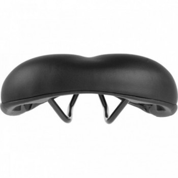 Selle Velo Tour L2 Eco Femme Noir 252x190 mm avec Protection Antiabrasion - 3