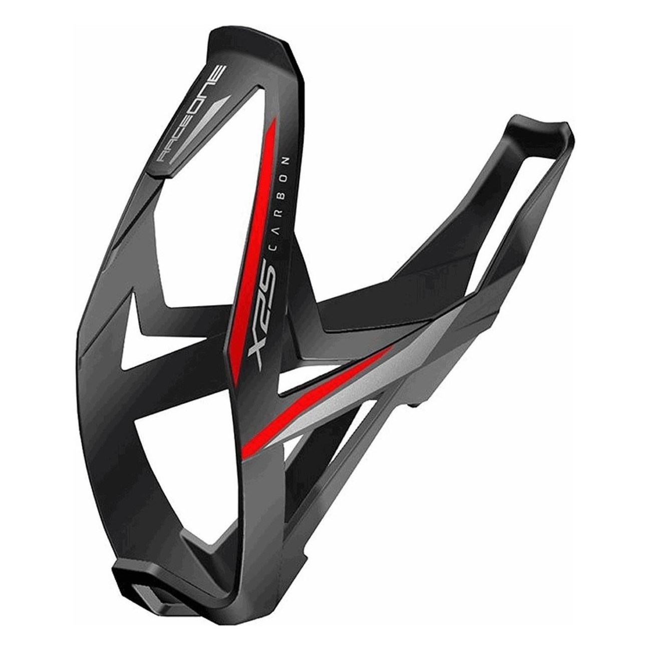 Red Carbon Bottle Cage X25 RaceOne - Lightweight 25g and Durable - 1